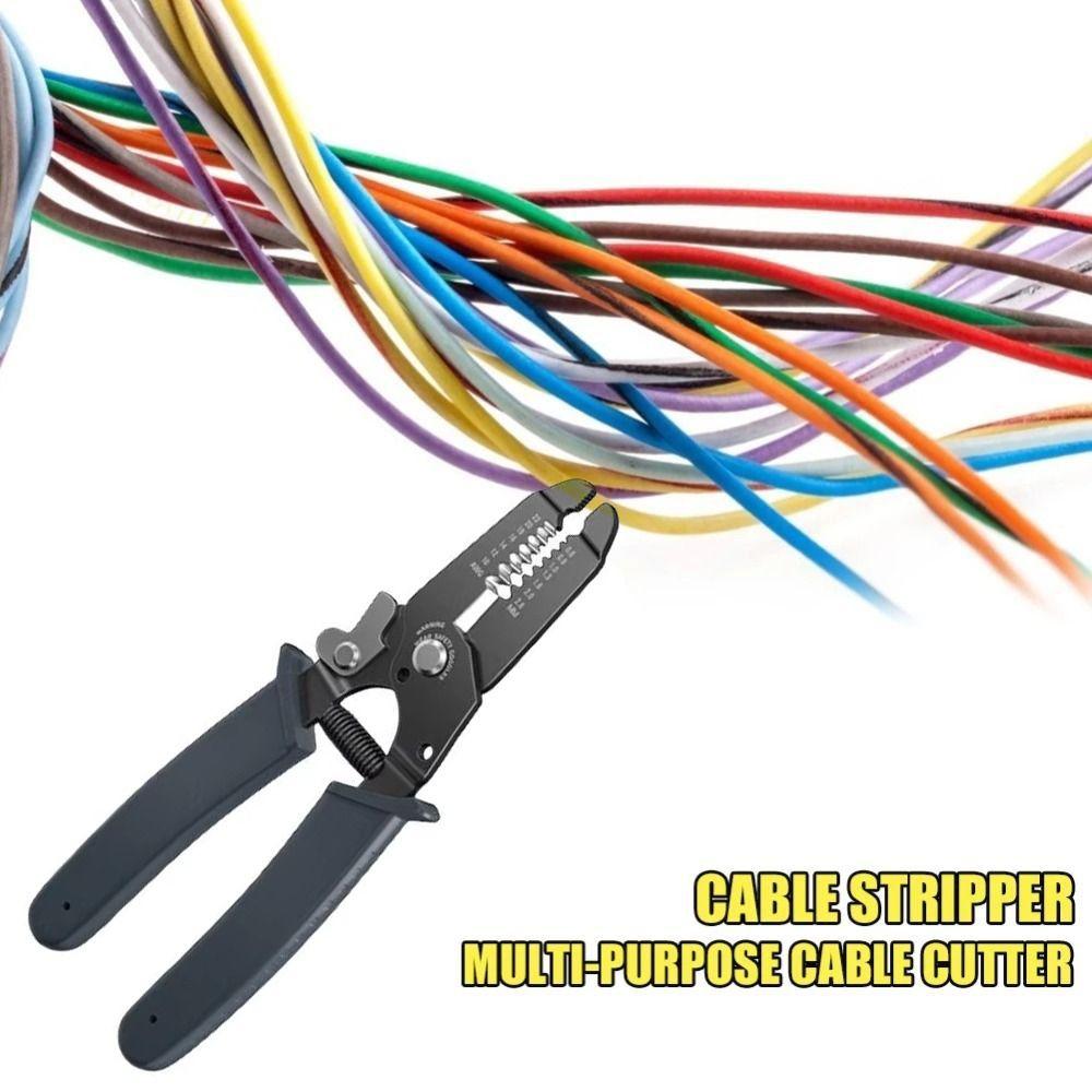 Cable Stripping Cable Cutter Pliers Crimping Automatic Wire Stripping Terminal Hand Tool 6.5in
Cable Stripping Cable Cutter Pliers Crimping Automatic Wire Stripping Terminal Hand Tool 6.5in