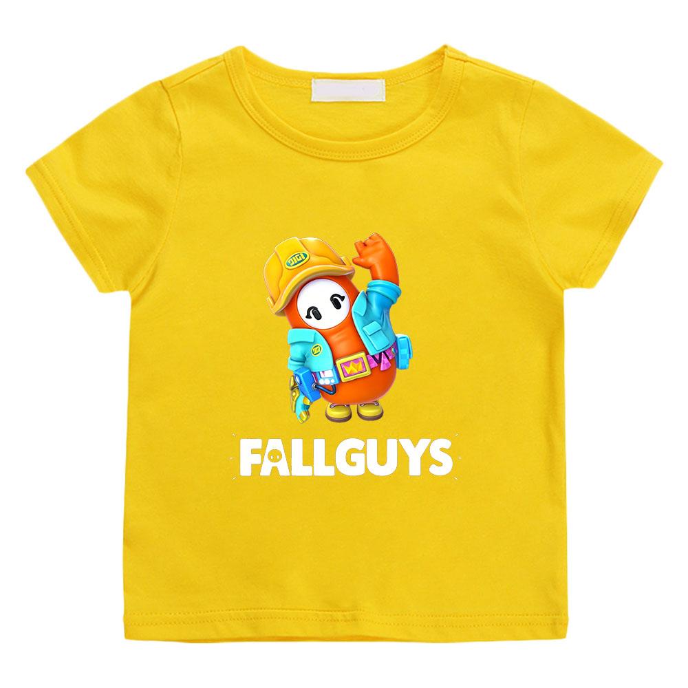 100% Cotton Game Fall Guys Children s T-Shirt Cartoon Graphic Printing Tees Cute Casual Kids Top Soft O-Neck Short Sleeve Summer 160 жовтий
100% Cotton Game Fall Guys Children s T-Shirt Cartoon Graphic Printing Tees Cute Casual Kids Top Soft O-Neck Short Sleeve Summer 160 жовтий