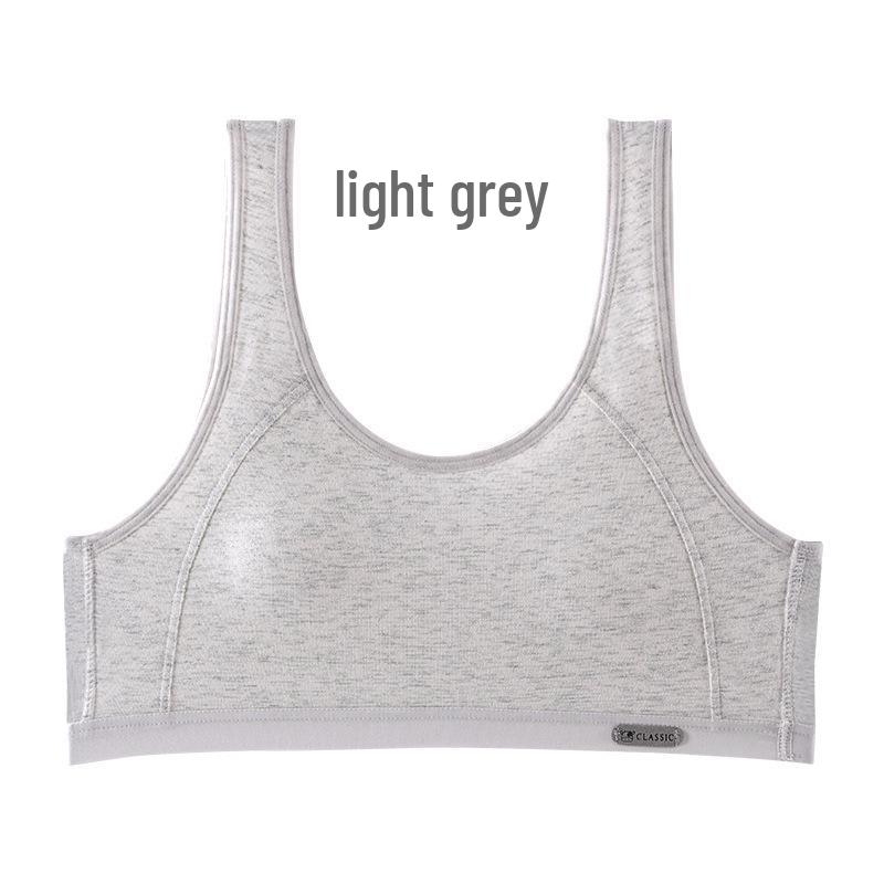 Anfeiya Girls Comfortable Cotton Spandex Training Bra for Teens M світло-сірий колір
Anfeiya Girls Comfortable Cotton Spandex Training Bra for Teens M світло-сірий колір