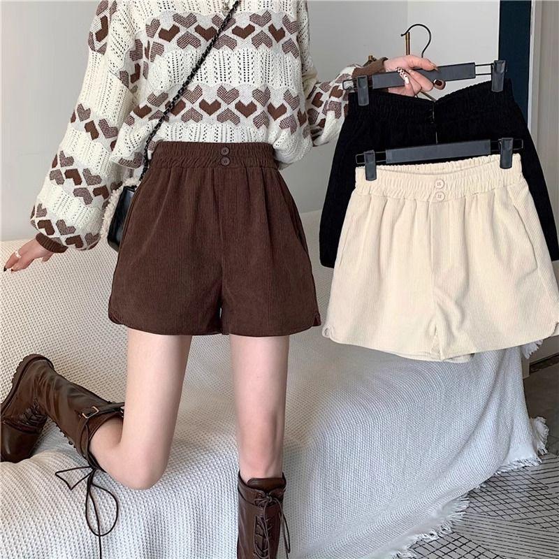 Women s High-Waist Corduroy A-Line Shorts - Autumn/Winter Versatile Wide-Leg Style XL
Women s High-Waist Corduroy A-Line Shorts - Autumn/Winter Versatile Wide-Leg Style XL