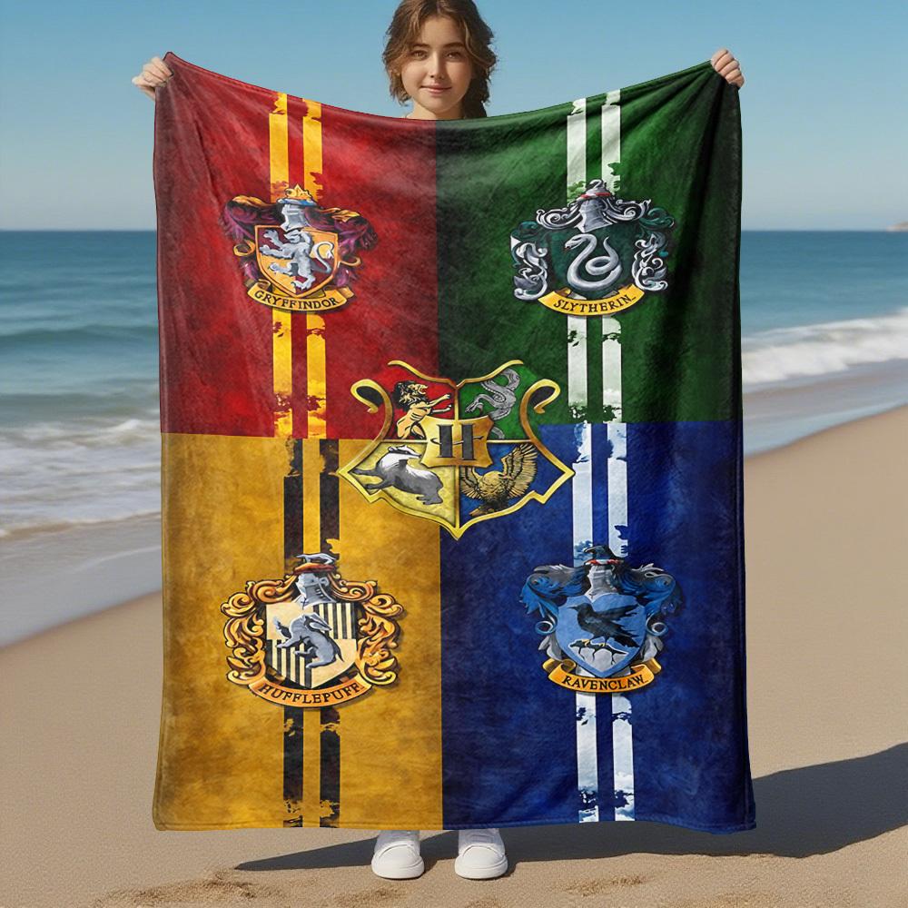 1pc Gryffindor Slytherin Hufflepuff Ravenclaw Outdoor Flannel Throw Blanket All Season Soft Warmth,Home Decor 1031168 150x200cm
1pc Gryffindor Slytherin Hufflepuff Ravenclaw Outdoor Flannel Throw Blanket All Season Soft Warmth,Home Decor 1031168 150x200cm