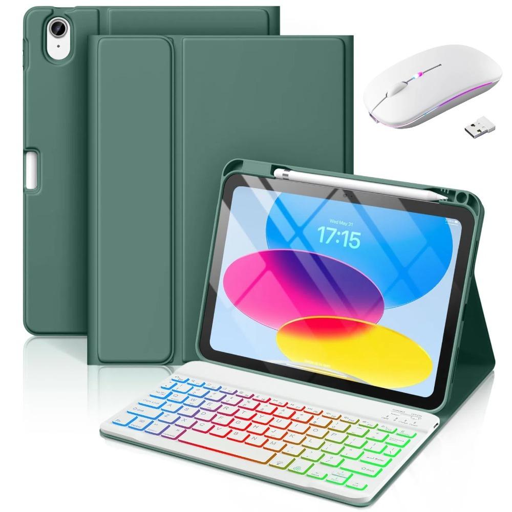 Keyboard case for iPad 11 A16-inch, with backlit keyboard and mouse. темно-зелений колір
Keyboard case for iPad 11 A16-inch, with backlit keyboard and mouse. темно-зелений колір
