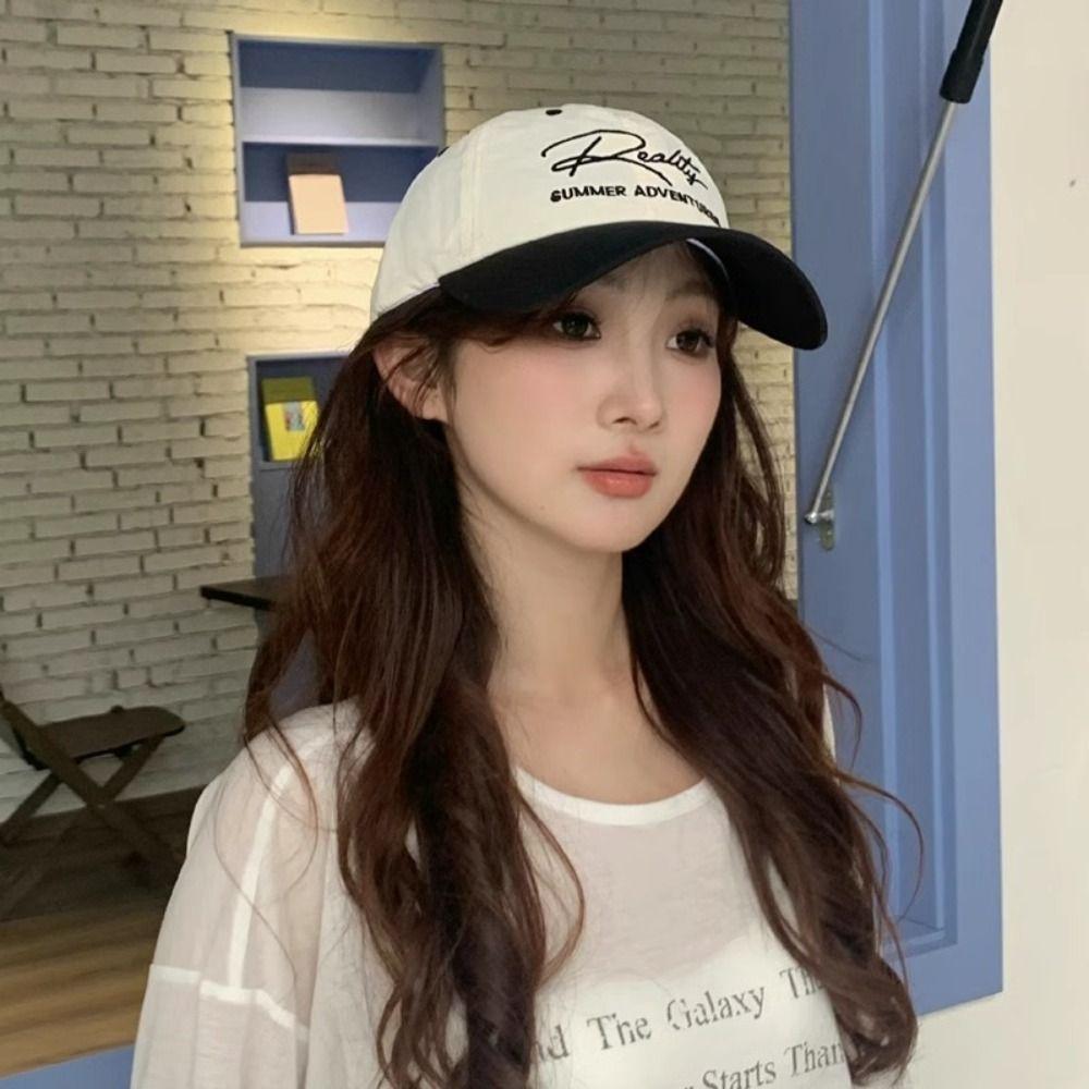 Embroidered Letter Baseball Hat Quick Drying Sun Hat Fashion Embroidery Baseball Cap Men світло-синій колір
Embroidered Letter Baseball Hat Quick Drying Sun Hat Fashion Embroidery Baseball Cap Men світло-синій колір