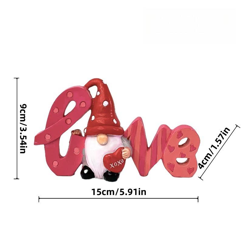 1Pcs Creative Santa Claus LOVE Tabletop Entrance Decorations Valentine s Day Festival Gifts Resin Craft Atmosphere
1Pcs Creative Santa Claus LOVE Tabletop Entrance Decorations Valentine s Day Festival Gifts Resin Craft Atmosphere