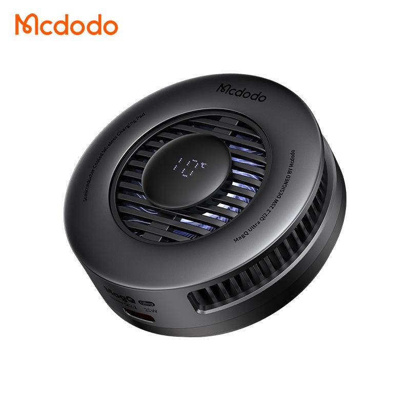 Maidodo 25W Qi2.2 Certified Magnetic Wireless Charger with Semiconductor Cooling for Apple Phones чорний
Maidodo 25W Qi2.2 Certified Magnetic Wireless Charger with Semiconductor Cooling for Apple Phones чорний