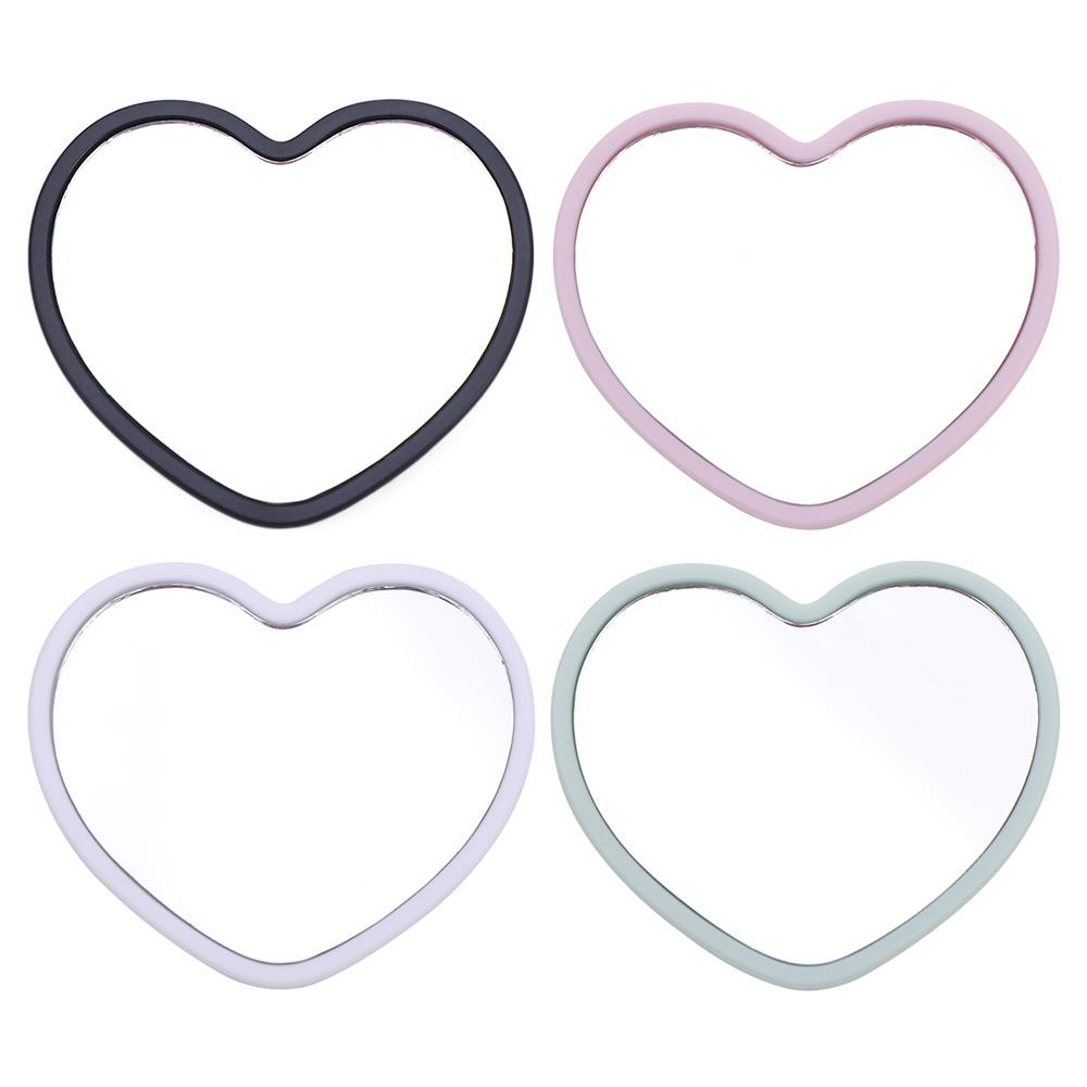 Single-sided Handheld Mirror High-definition Beauty Make-up Mirror Heart-shaped Mirror Girls чорний
Single-sided Handheld Mirror High-definition Beauty Make-up Mirror Heart-shaped Mirror Girls чорний