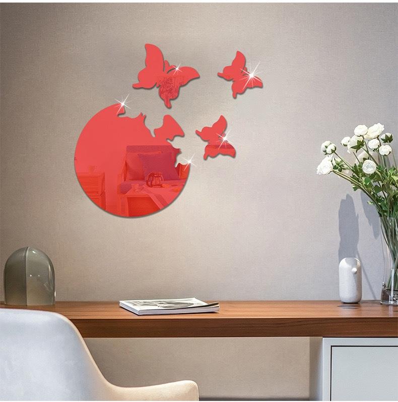 Butterfly DIY Acrylic 3D Mirror Wall Stickers Home Room Decoration WALL ART Decals Wall Decor 26x26x1cm красный
Butterfly DIY Acrylic 3D Mirror Wall Stickers Home Room Decoration WALL ART Decals Wall Decor 26x26x1cm красный