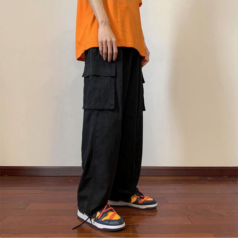 Drawstring Loose Straight Wide Leg Pants High Street Man s Baggy Pants Korean Streetwear L белый
Drawstring Loose Straight Wide Leg Pants High Street Man s Baggy Pants Korean Streetwear L белый