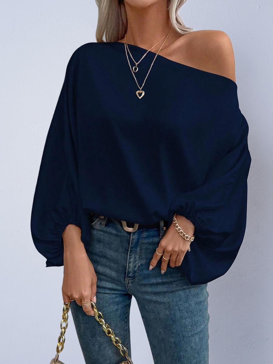 Women s Off-Shoulder Satin Asymmetrical Top - New Winter Fashion L синій
Women s Off-Shoulder Satin Asymmetrical Top - New Winter Fashion L синій