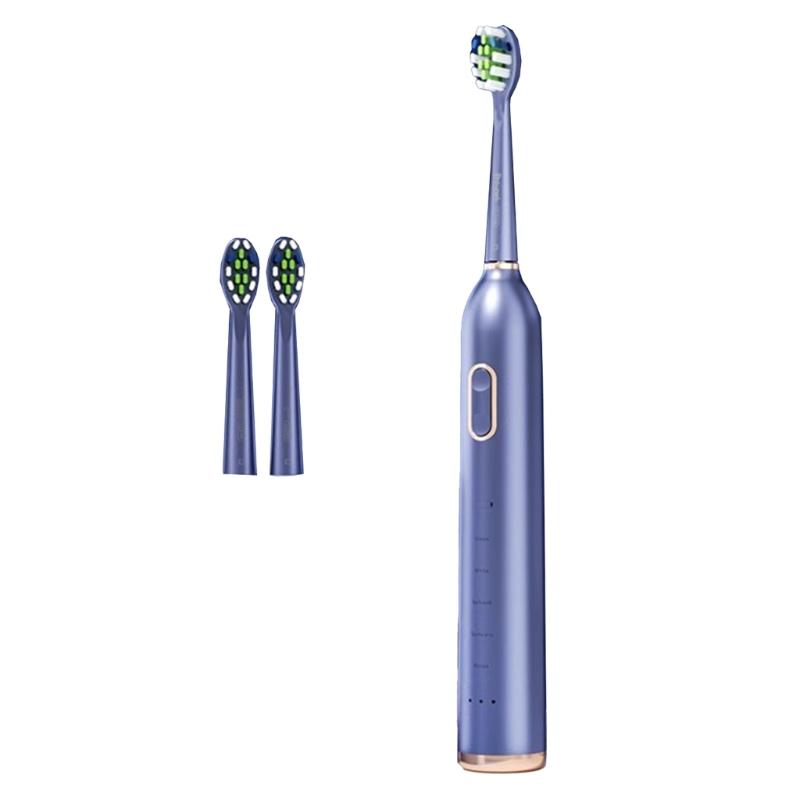 Electric Toothbrush USB Charge Rechargeable Adult Waterproof 5 Modes Electronic Tooth Brushes Replacement синій
Electric Toothbrush USB Charge Rechargeable Adult Waterproof 5 Modes Electronic Tooth Brushes Replacement синій