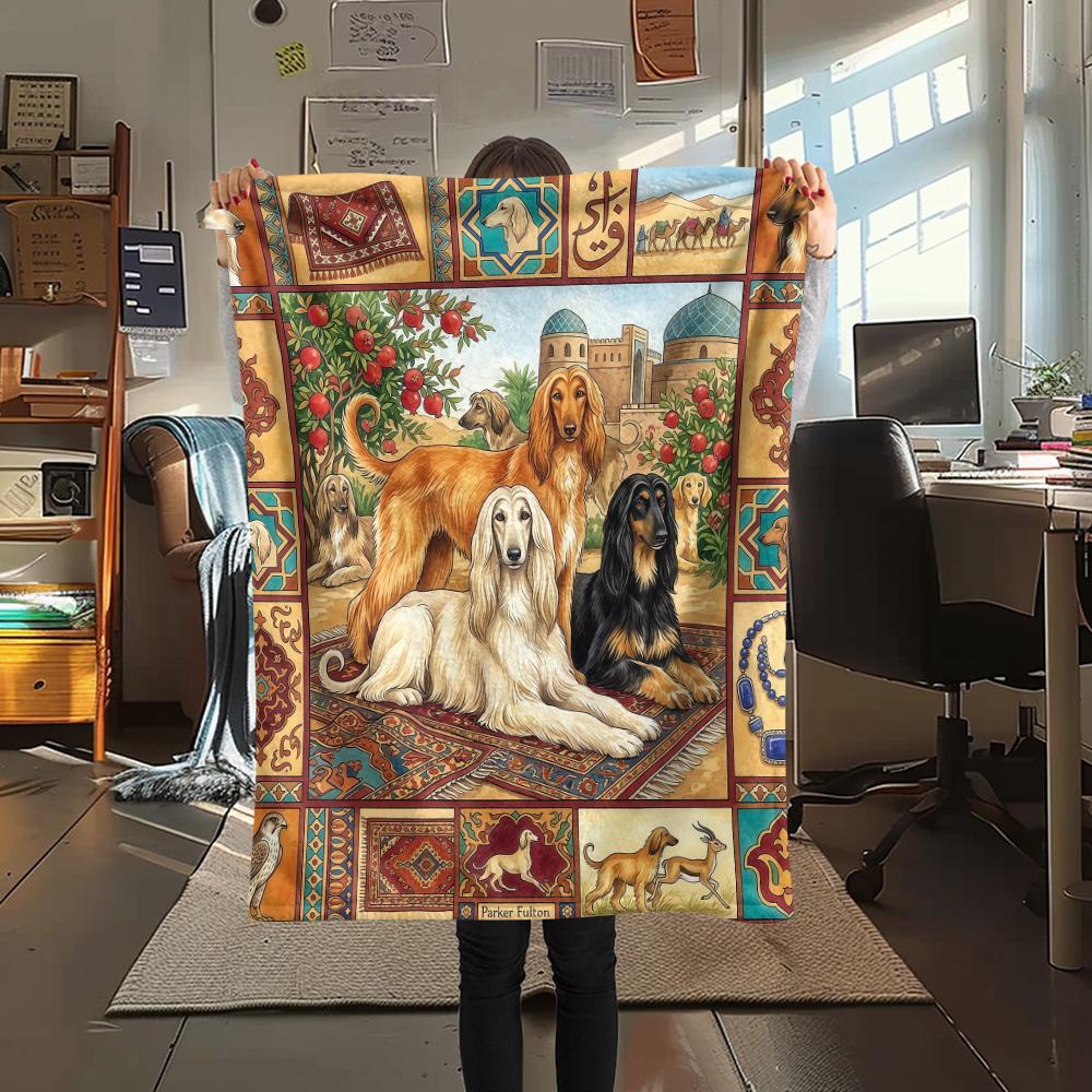 1Pc Dogs Vintage Puzzle Print Flannel Blanket High Quality Warm Comfortable Cover for All Seasons Perfect for Gifts Home Decor 80cm x 120cm
1Pc Dogs Vintage Puzzle Print Flannel Blanket High Quality Warm Comfortable Cover for All Seasons Perfect for Gifts Home Decor 80cm x 120cm