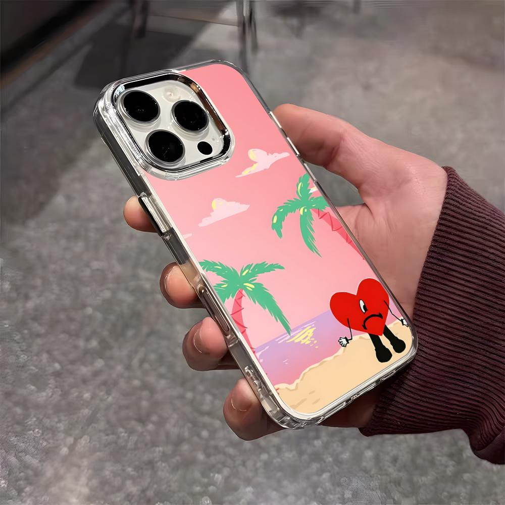 B-Bad B-Bunny Yo Perreo Sola Phone Case For IPhone 17 Air 16 E 15 14 13 12 11 Plus Pro Max Electroplated Transparent Soft Shell iPhone 14 Pro Max
B-Bad B-Bunny Yo Perreo Sola Phone Case For IPhone 17 Air 16 E 15 14 13 12 11 Plus Pro Max Electroplated Transparent Soft Shell iPhone 14 Pro Max