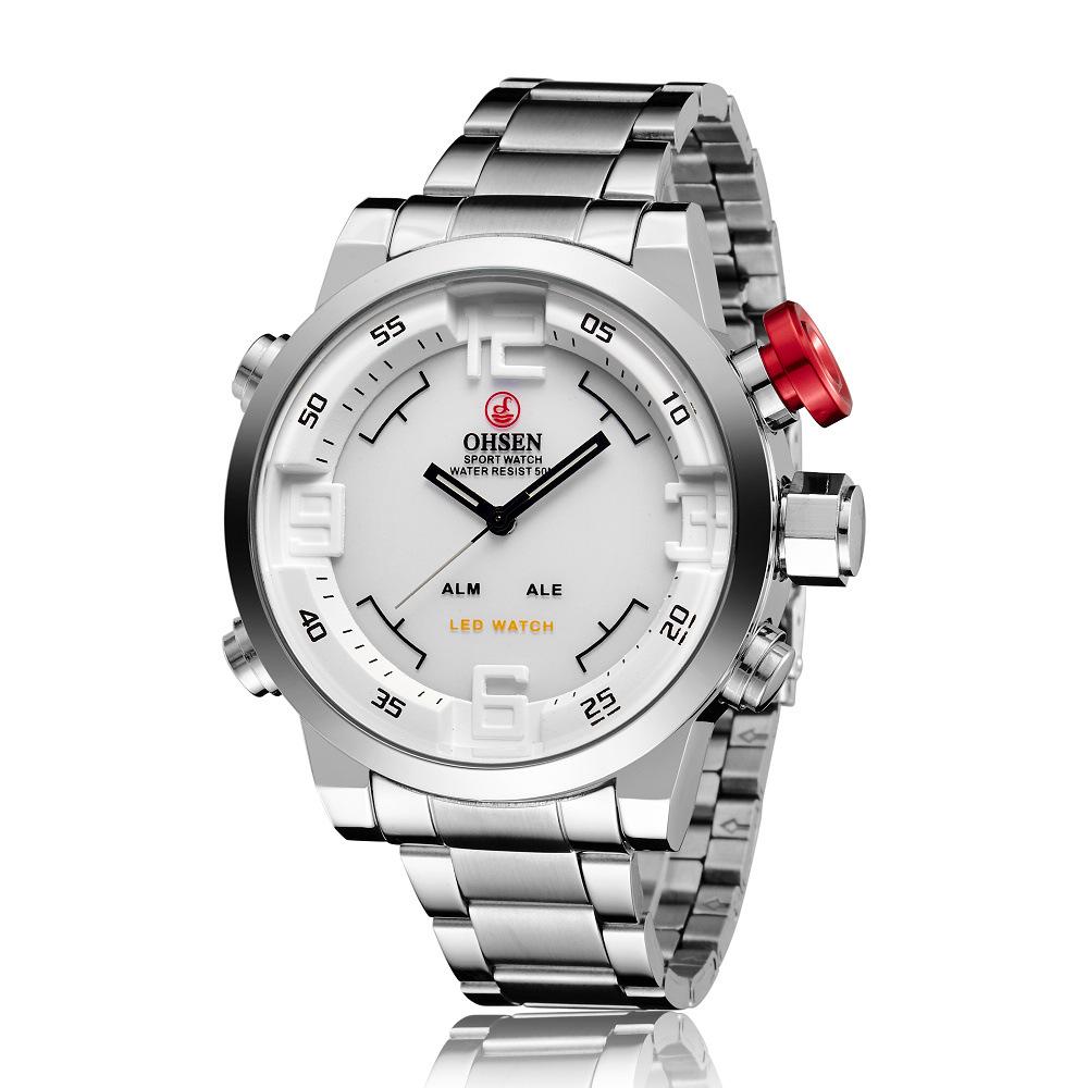 Ohsen Aosheng Ad1608 Trendy Men S Fashion Luminous Led Dual Movement Dual Display Three-Pin Quartz Men S Watch
Ohsen Aosheng Ad1608 Trendy Men S Fashion Luminous Led Dual Movement Dual Display Three-Pin Quartz Men S Watch