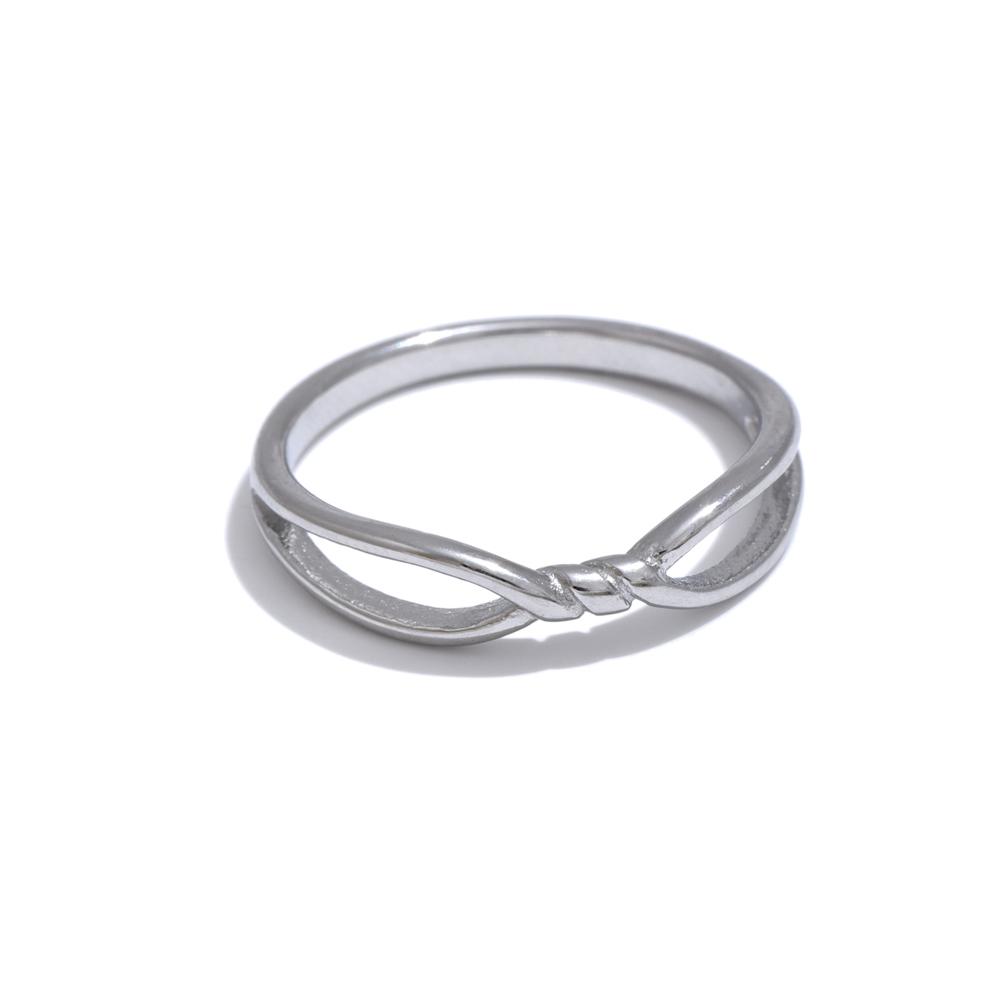 Yhpup Minimalist Stainless Steel Metal Geometric Thin Twist Fashion Ring for Women Water Resistant Chic Jewelry Wholesale 6
Yhpup Minimalist Stainless Steel Metal Geometric Thin Twist Fashion Ring for Women Water Resistant Chic Jewelry Wholesale 6