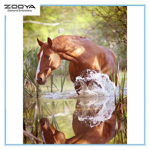 ZOOYA DIY Алмазная картина Вышивка Полный дрель Алмазная мозаика Животное Лошадь Вышивка крестом Домашний декор
ZOOYA DIY Алмазная картина Вышивка Полный дрель Алмазная мозаика Животное Лошадь Вышивка крестом Домашний декор