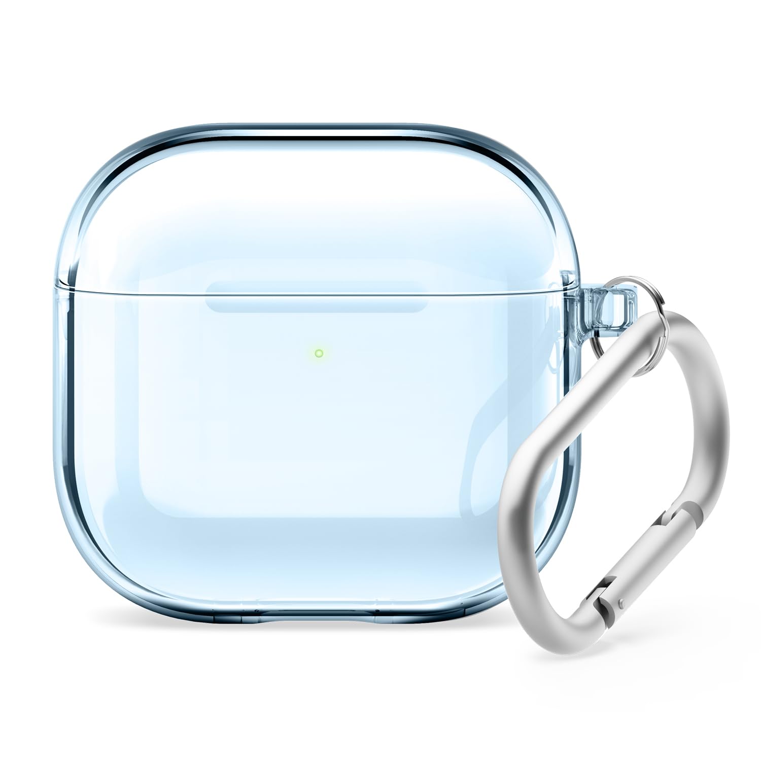 AirPods 4 Compatible Case Transparent Clear Cover with Carabiner Drop Prevention Wireless Charging MagSafe Compatible Soft TPU Clear Case with AirPods
AirPods 4 Compatible Case Transparent Clear Cover with Carabiner Drop Prevention Wireless Charging MagSafe Compatible Soft TPU Clear Case with AirPods