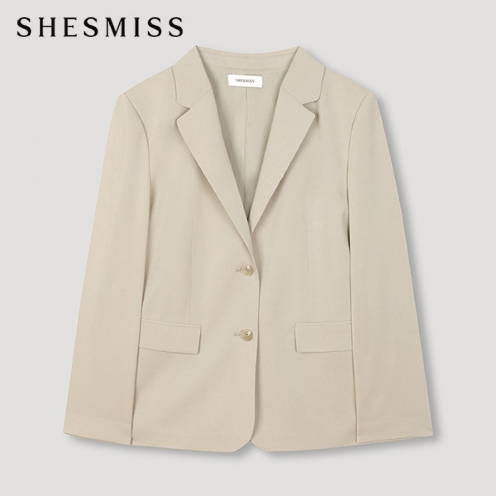 She S miSS Two Button baSic Setup Jacket SwSjkn21040 Lb light beige/55 
She S miSS Two Button baSic Setup Jacket SwSjkn21040 Lb light beige/55