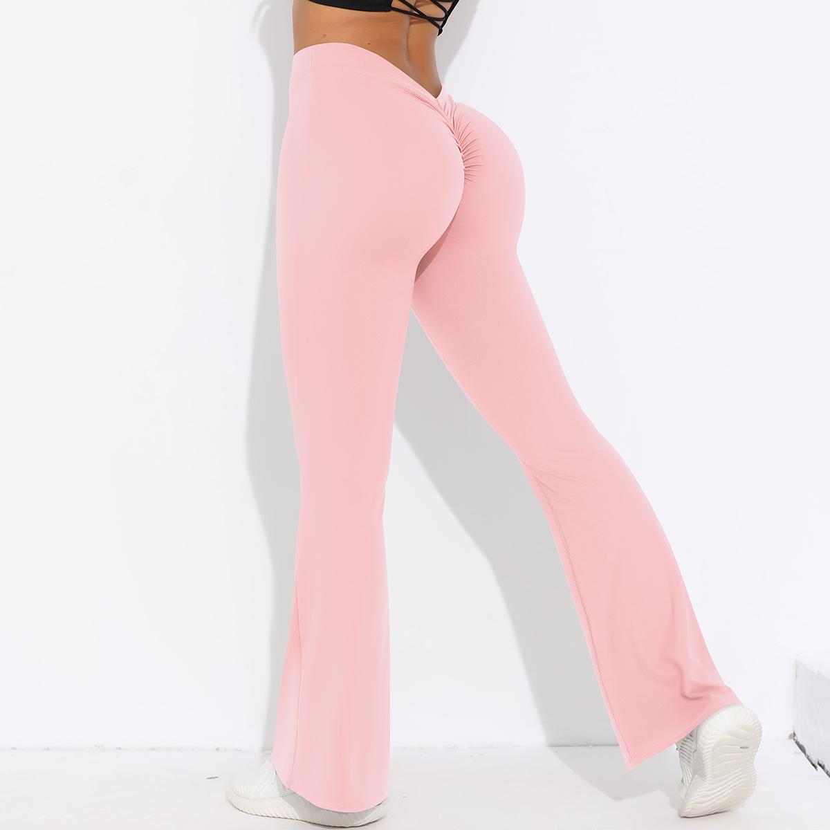 Скранч Butt Gym Flare Leggings Sexy V Waist Push Up Leggings Жіночі фітнес легінси Naked Feeling Штани для йоги тренувальні лосини XL світло-рожевий колір
Скранч Butt Gym Flare Leggings Sexy V Waist Push Up Leggings Жіночі фітнес легінси Naked Feeling Штани для йоги тренувальні лосини XL світло-рожевий колір
