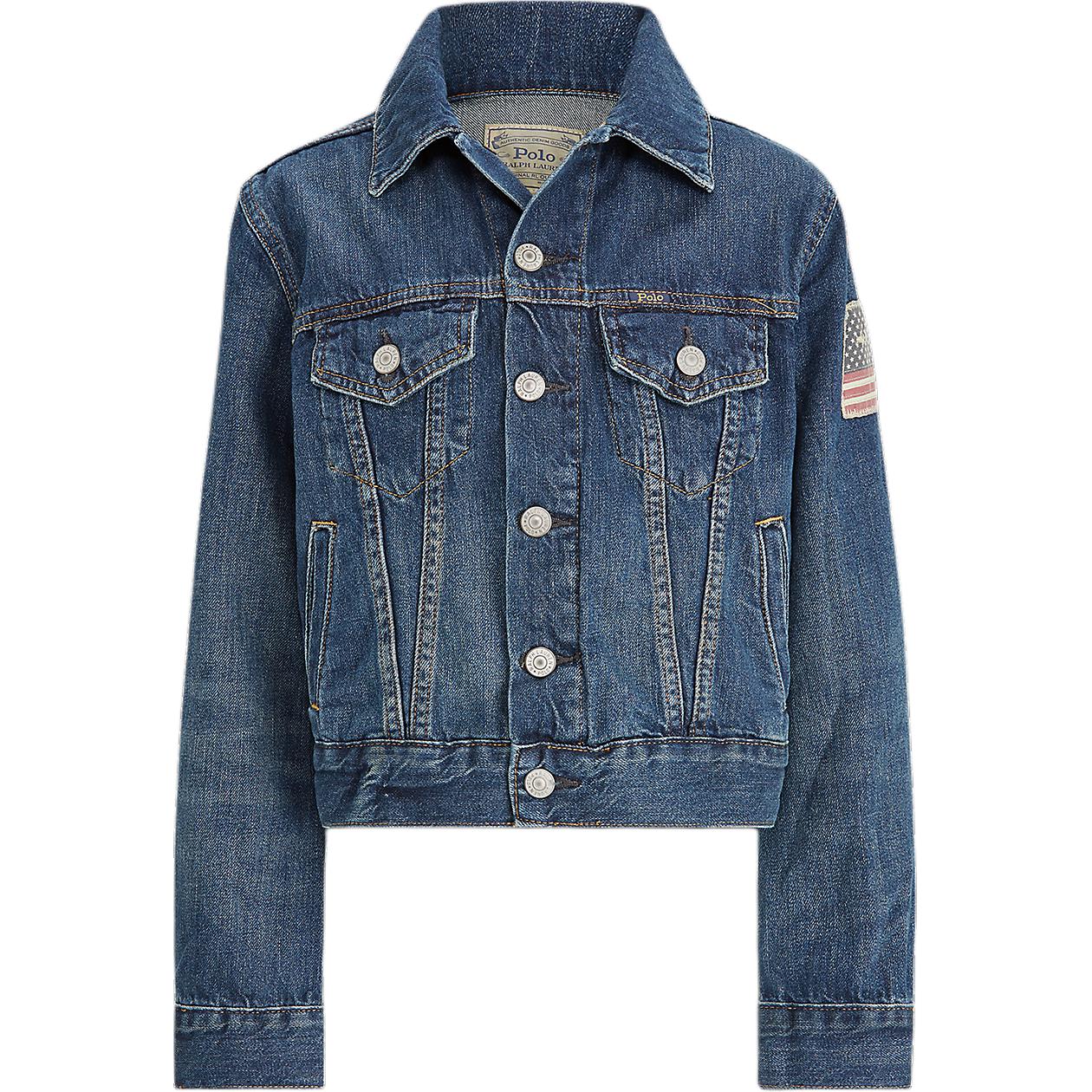 Polo Ralph Lauren Jacket Kids Washed Vintage Collar Single-Breasted Denim Kids jackets Blue CWPOOTWYZ020004-400 S
Polo Ralph Lauren Jacket Kids Washed Vintage Collar Single-Breasted Denim Kids jackets Blue CWPOOTWYZ020004-400 S