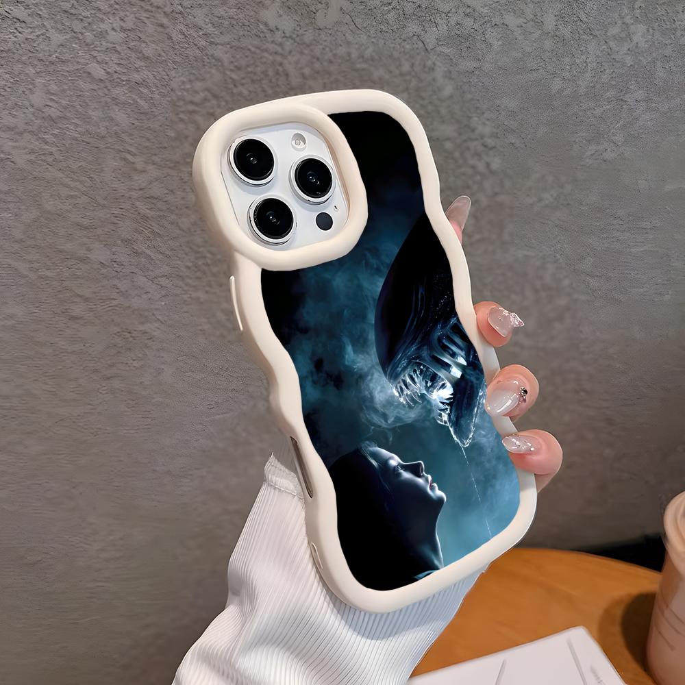 Alien Romulus Mobile Cell Phone Case for iPhone 17 16 15 14 13 12 11 Air Pro Max Plus Wavy Edge TPU Colorful Cover Pretty Cover iPhone 14 Pro
Alien Romulus Mobile Cell Phone Case for iPhone 17 16 15 14 13 12 11 Air Pro Max Plus Wavy Edge TPU Colorful Cover Pretty Cover iPhone 14 Pro