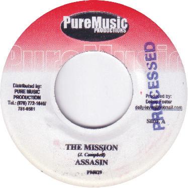 7inch Record ASSASSIN / TONY CURTIS & LUKIE D - The Mission / However PM029PM030 Pure Music Prod Jamaica Reggae, Ska & Dub Used
7inch Record ASSASSIN / TONY CURTIS & LUKIE D - The Mission / However PM029PM030 Pure Music Prod Jamaica Reggae, Ska & Dub Used