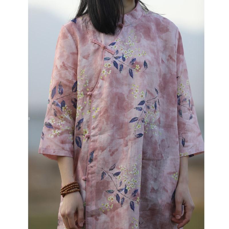 Johnature женское весеннее нишевое повседневное индивидуальное платье с короткими рукавами и принтом в винтажном китайском стиле L розовый
Johnature женское весеннее нишевое повседневное индивидуальное платье с короткими рукавами и принтом в винтажном китайском стиле L розовый