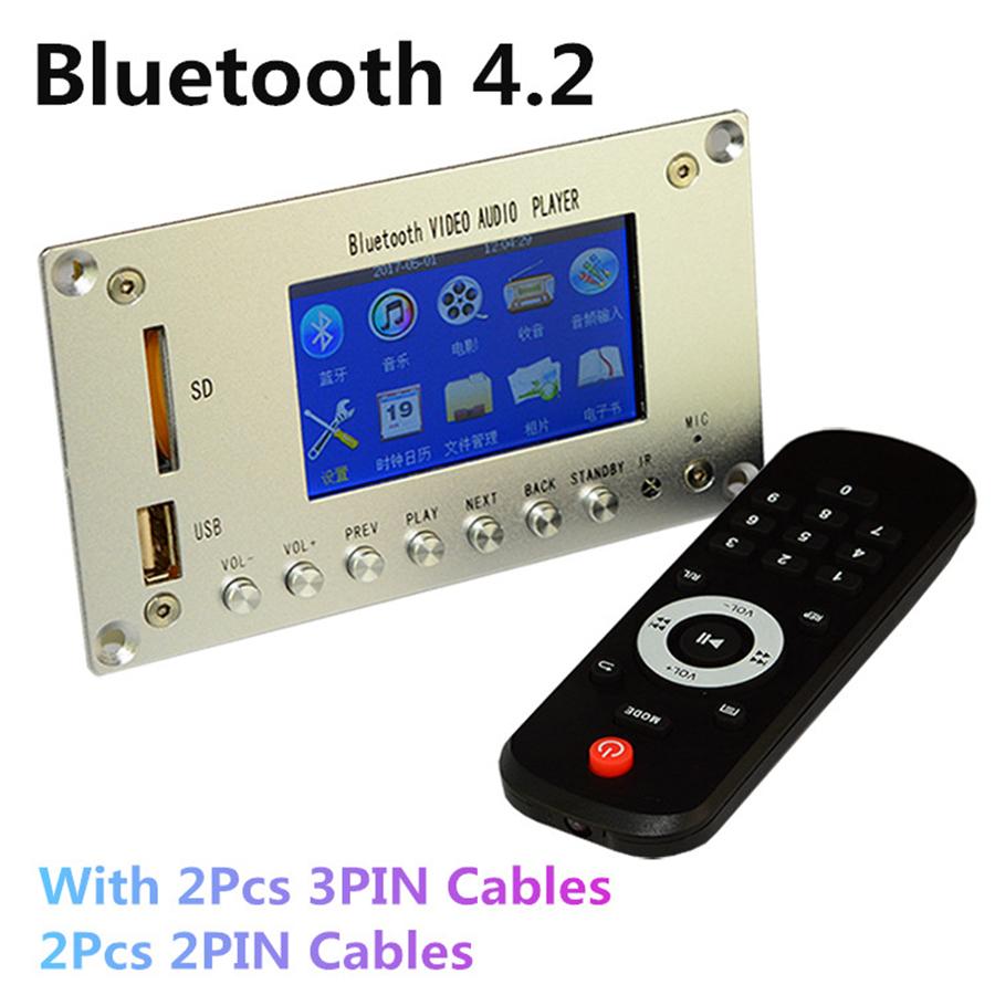 3 Inch LCD MP3 Decoder Board Bluetooth 4.2 Audio Receiver HD Video Player 1 SET
3 Inch LCD MP3 Decoder Board Bluetooth 4.2 Audio Receiver HD Video Player 1 SET