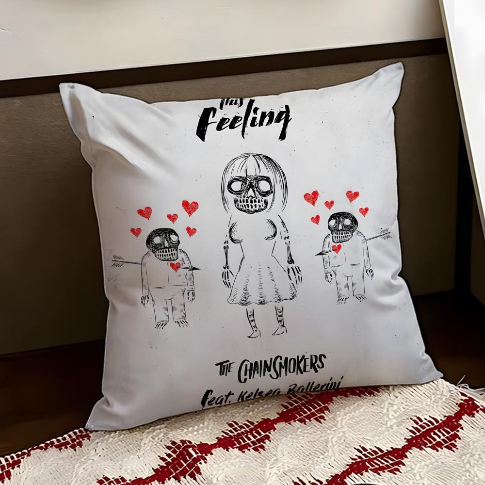 The CChainsmokers Band Cushion Cover Reversible Soft Durable Pillow Cover Home Car MultiScene Use for Daily Comfort 30X30cm
The CChainsmokers Band Cushion Cover Reversible Soft Durable Pillow Cover Home Car MultiScene Use for Daily Comfort 30X30cm