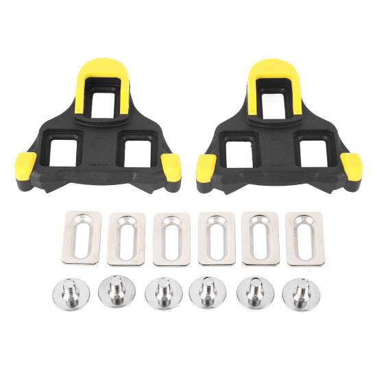 Cleat Set Road Bike Cleats SPD Locking Cycling Pedals Cleat 6 Degree Float Bicycle Cleats 3 Hole Cleat Design
Cleat Set Road Bike Cleats SPD Locking Cycling Pedals Cleat 6 Degree Float Bicycle Cleats 3 Hole Cleat Design