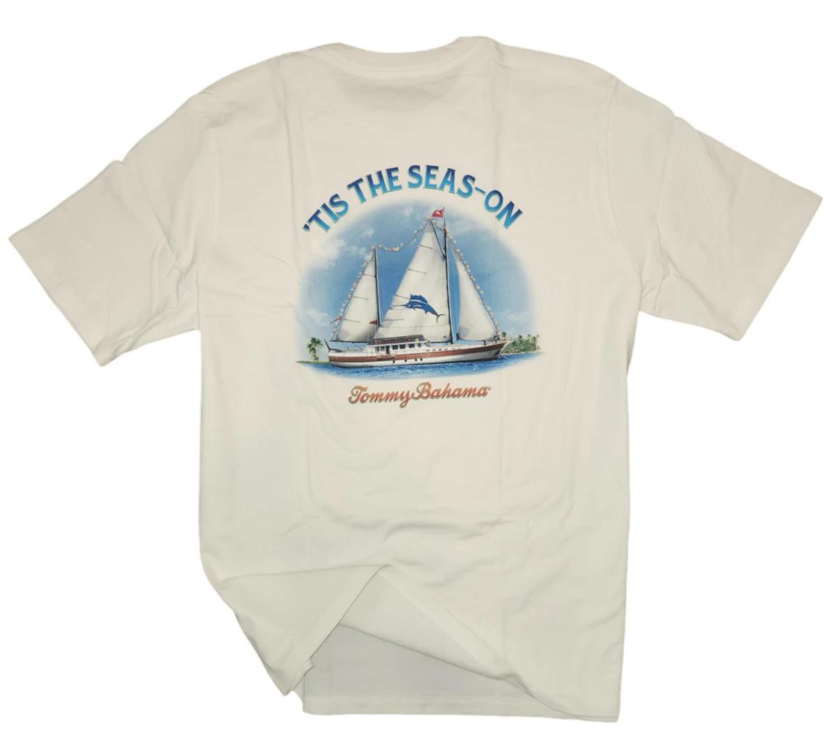 TOMMY BAHAMA Men s T Shirt-Yacht Your Back -Tis The Seas-on-Size Medium Only NEW 4XL
TOMMY BAHAMA Men s T Shirt-Yacht Your Back -Tis The Seas-on-Size Medium Only NEW 4XL