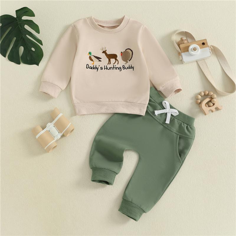 Boys Fall Clothing Baby Outfits Long Sleeve Animal Letter Embroidered Sweatshirt Tops Drawstring Pants Set 70
Boys Fall Clothing Baby Outfits Long Sleeve Animal Letter Embroidered Sweatshirt Tops Drawstring Pants Set 70