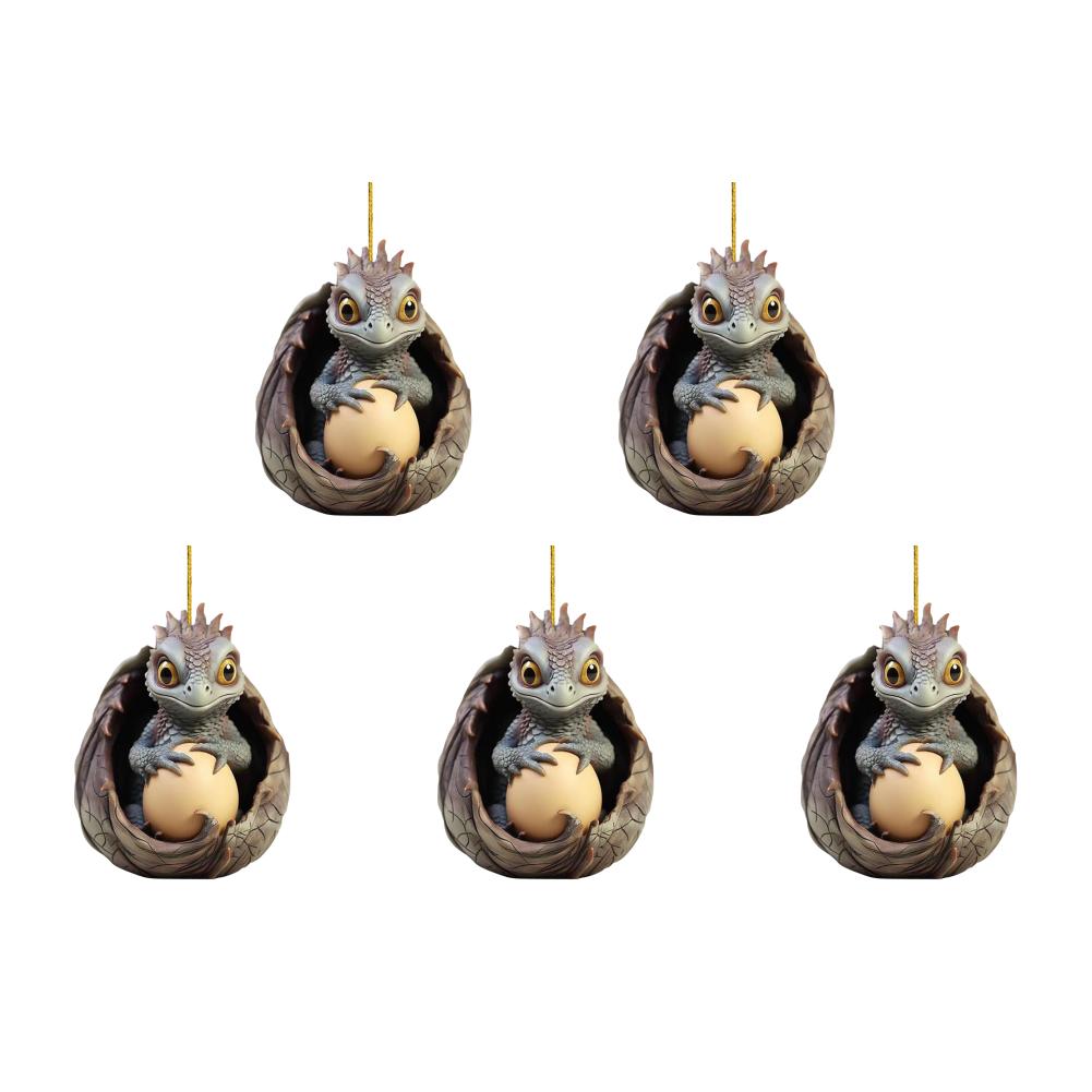 Christmas Dragon Ornaments Novelty Dragon Egg Tree Pendant Acrylic Hanging Keychain Decoration Festive Party Supplies
Christmas Dragon Ornaments Novelty Dragon Egg Tree Pendant Acrylic Hanging Keychain Decoration Festive Party Supplies