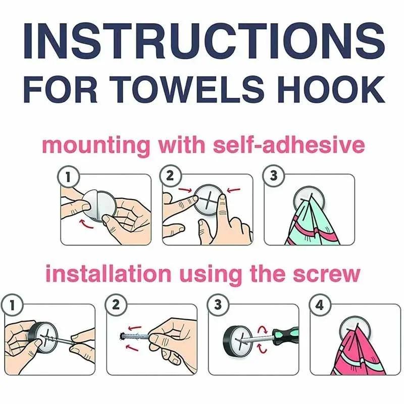 No Punching Kitchen Towel Rack Storage Hook Dishcloth Holder Space Saving Organizer for Home Kitchen Supplies
No Punching Kitchen Towel Rack Storage Hook Dishcloth Holder Space Saving Organizer for Home Kitchen Supplies
