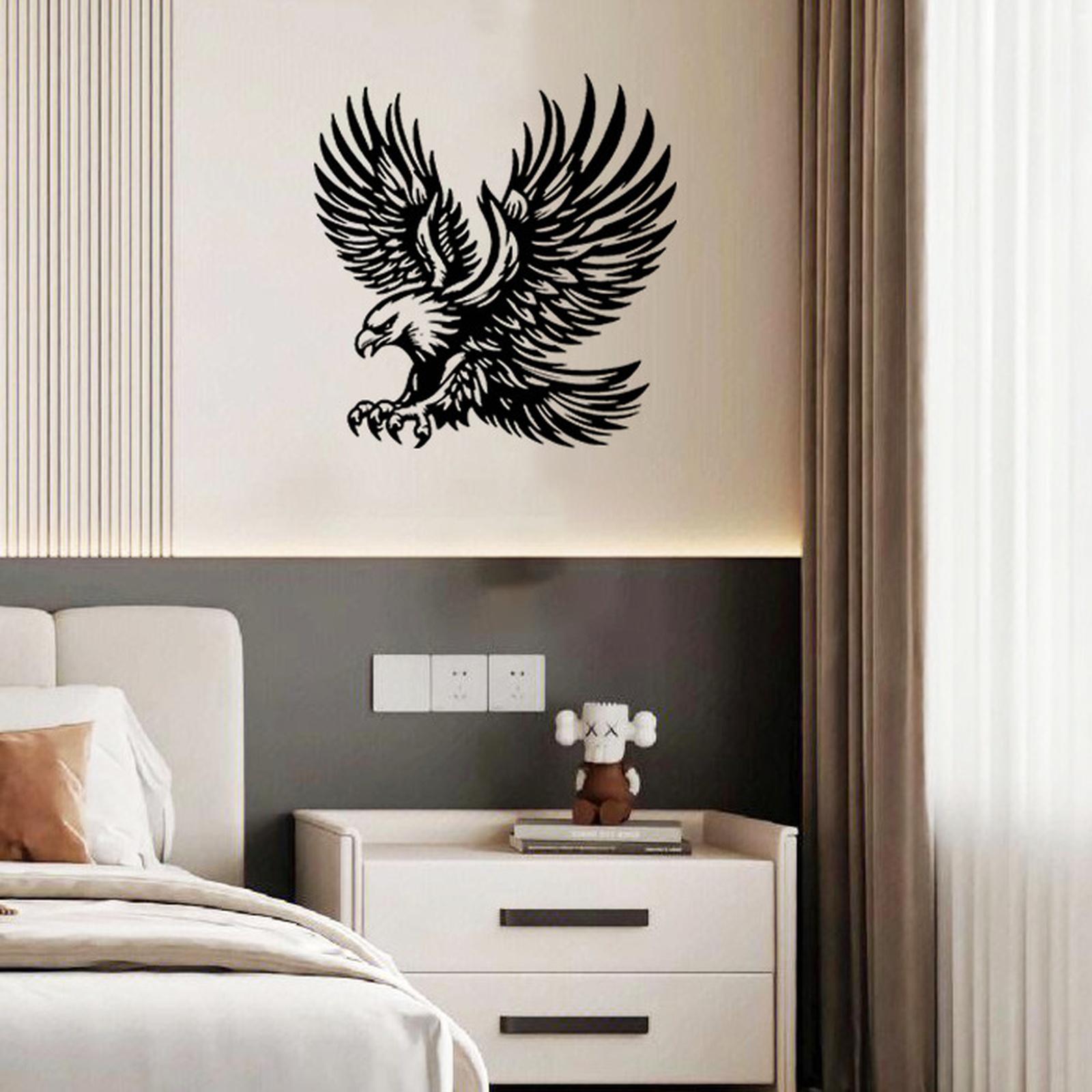 Metal Wall Art Eagle Sculpture Large Decorative Iron Wall Hanging Modern Minimalist Style Artistic Home Wall Decor Piece one size чёрный
Metal Wall Art Eagle Sculpture Large Decorative Iron Wall Hanging Modern Minimalist Style Artistic Home Wall Decor Piece one size чёрный