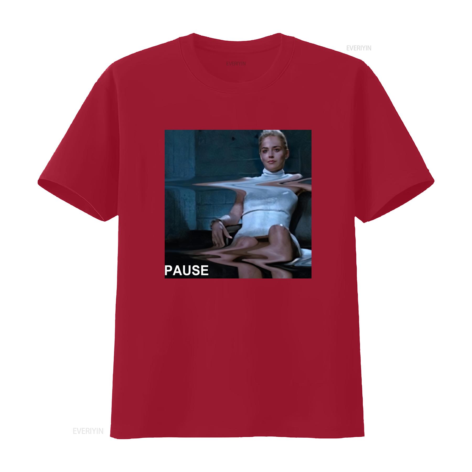 Funny Basic Instinct Sharon Stone Pause Legs Scene Movie Fan T Shirt vintage Washed Breathable Casual designer clothes S
Funny Basic Instinct Sharon Stone Pause Legs Scene Movie Fan T Shirt vintage Washed Breathable Casual designer clothes S