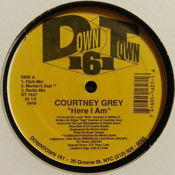12inch Record COURTNEY GREY - Here I Am DT1627 Downtown 161 1994 US Dance & Electronica Used
12inch Record COURTNEY GREY - Here I Am DT1627 Downtown 161 1994 US Dance & Electronica Used