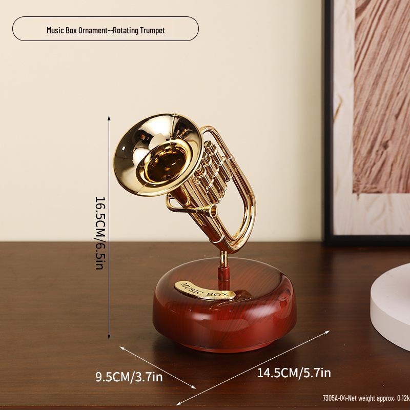 Vintage Creative Wind-up Music Box Decor for Home or Shop
Vintage Creative Wind-up Music Box Decor for Home or Shop
