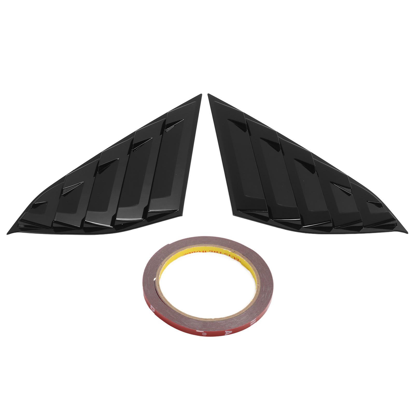 Rear Side Window Louver Panel Glossy Black Door Outside Delta Molding Trim for Accord 2018 to 2022
Rear Side Window Louver Panel Glossy Black Door Outside Delta Molding Trim for Accord 2018 to 2022