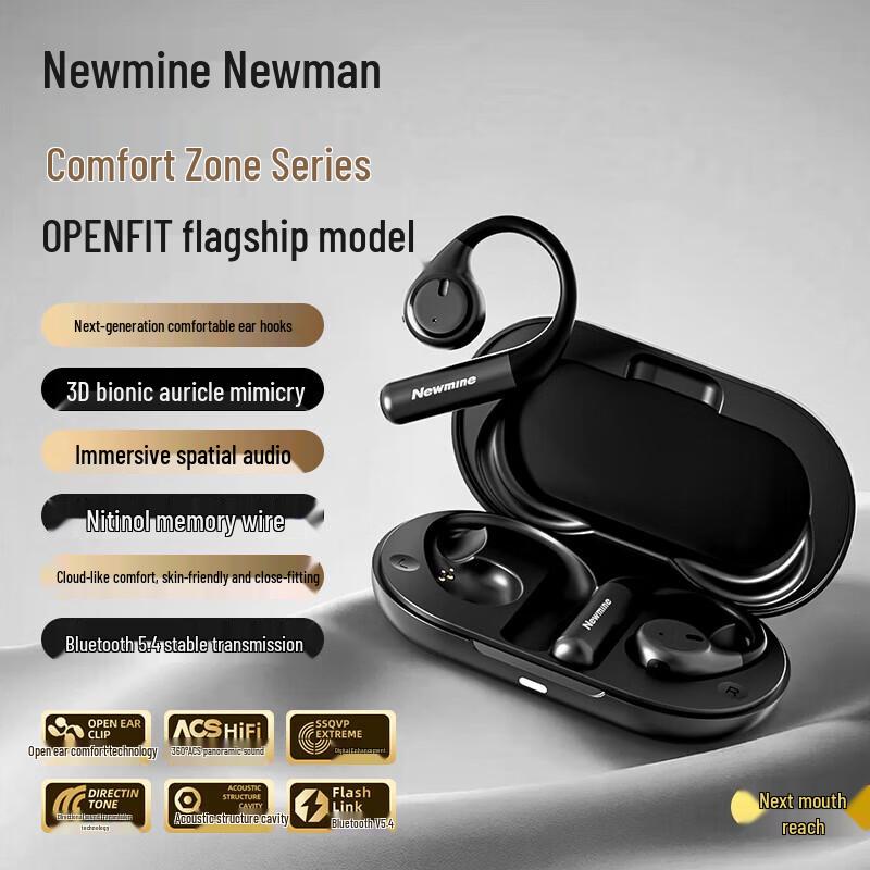 Newsmy S2 Open-Ear Sports Bluetooth Earbuds
Newsmy S2 Open-Ear Sports Bluetooth Earbuds