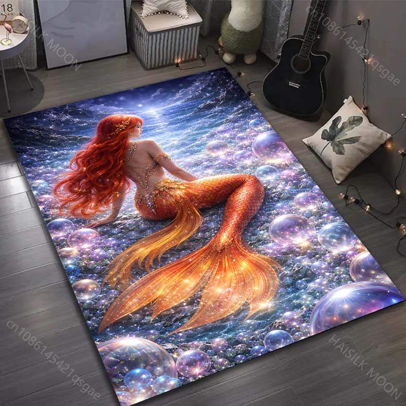Multiple sizes Mermaid serene seascape Carpet for Living Room Bedroom Sofa Home Decor Rus Non-slip Floor Mat Luxury Gift 40cm x 60cm
Multiple sizes Mermaid serene seascape Carpet for Living Room Bedroom Sofa Home Decor Rus Non-slip Floor Mat Luxury Gift 40cm x 60cm