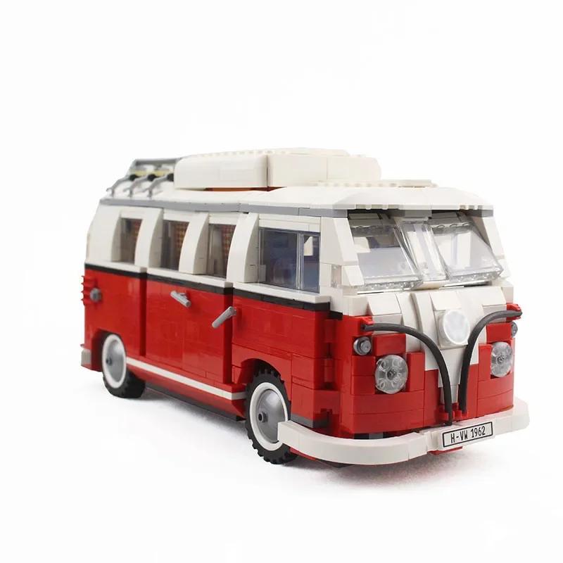1354PCS Volkswagen T1 Camper Bricks Van Car Bluding Blocks High-techc Ideas Bus Compatible Technical Toy Kid Gift
1354PCS Volkswagen T1 Camper Bricks Van Car Bluding Blocks High-techc Ideas Bus Compatible Technical Toy Kid Gift
