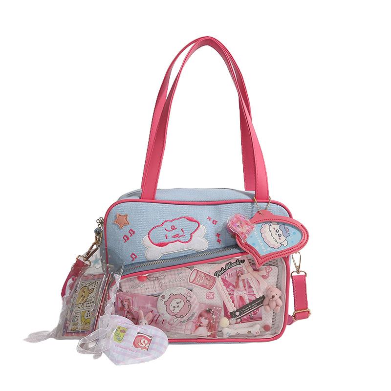 Small food intake diagonal pocket Mommy pain bag love crossbody portable culture female transparent versatile daily millet badge pain светло-синий
Small food intake diagonal pocket Mommy pain bag love crossbody portable culture female transparent versatile daily millet badge pain светло-синий