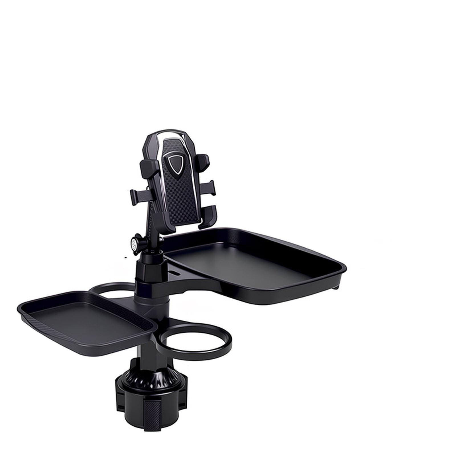 Foldable Car Cup Holder Tray with Phone Holder & Trays one size чорний
Foldable Car Cup Holder Tray with Phone Holder & Trays one size чорний