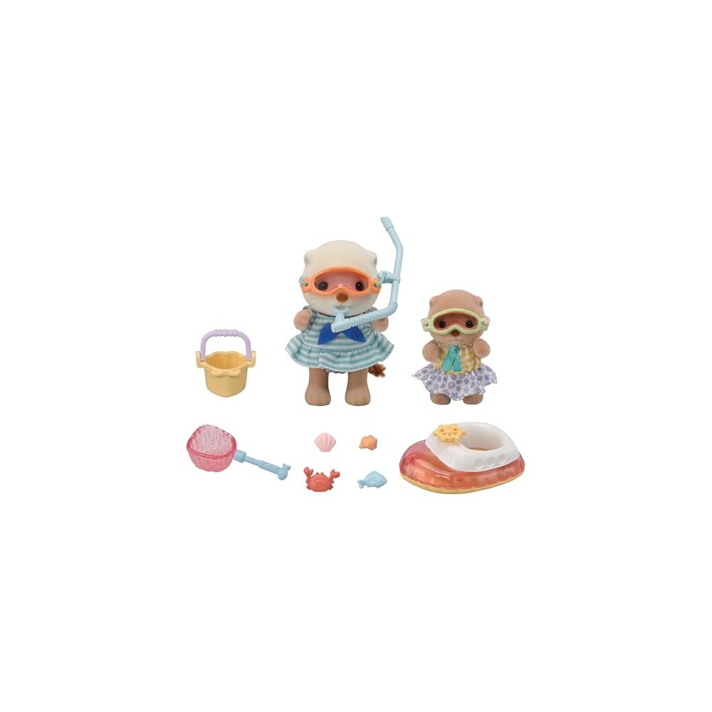 Sylvanian Families EPOCH Otter Siblings Sea Playset Dollhouse Toy for Ages 3 and Up
Sylvanian Families EPOCH Otter Siblings Sea Playset Dollhouse Toy for Ages 3 and Up