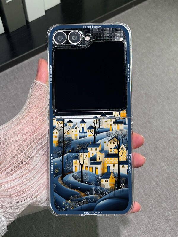 Winter Snow View House Phone Case For Samsung Galaxy Z Flip 6 ZFlip 5 Shockproof Cover for Samsung Z Flip4 ZFlip3 Shell Fundas Samsung Z Flip4
Winter Snow View House Phone Case For Samsung Galaxy Z Flip 6 ZFlip 5 Shockproof Cover for Samsung Z Flip4 ZFlip3 Shell Fundas Samsung Z Flip4