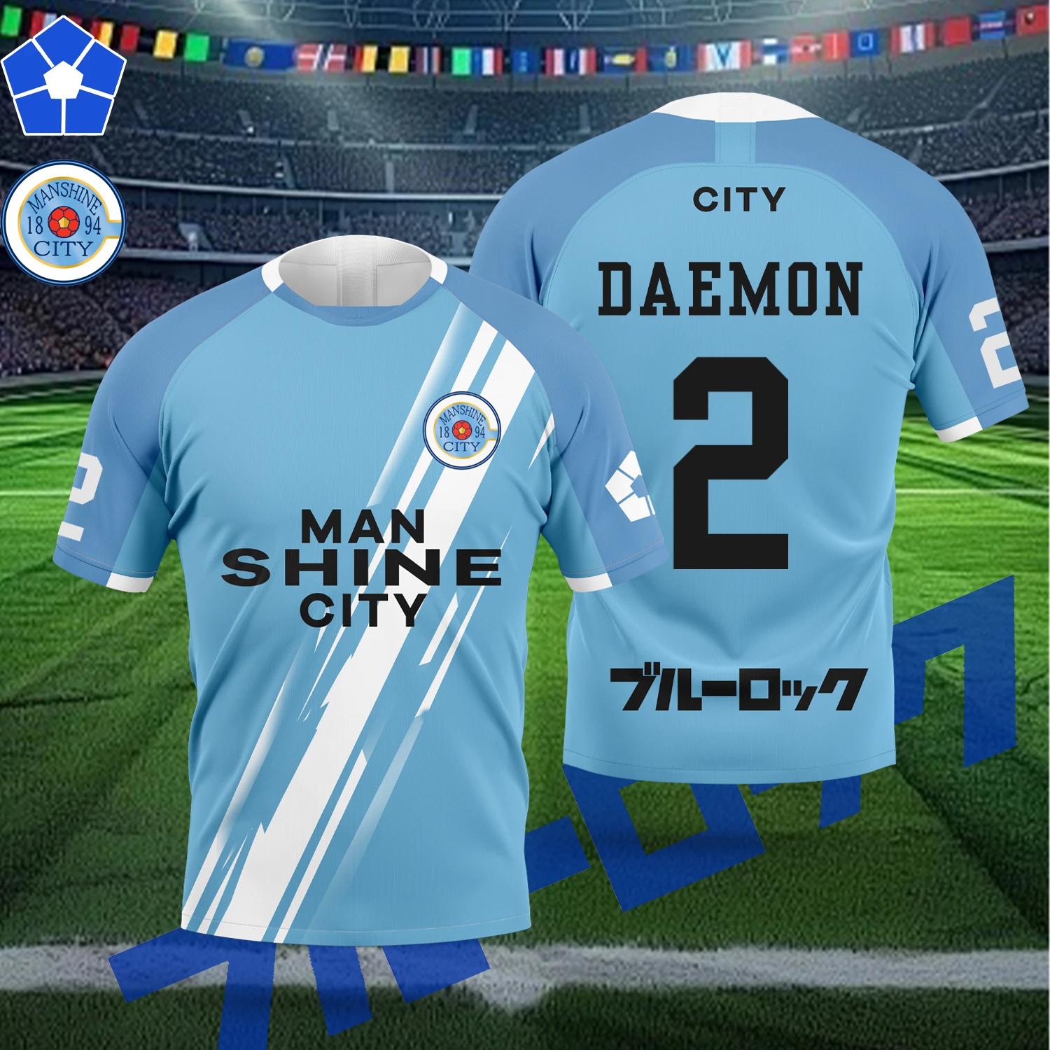 Custom Blue Lock Manshine City Cartoon Anime NAGI Cosplay Men Jersey Summer Sports Short Sleeve Children Tee Tops Women T-shirt XXS
Custom Blue Lock Manshine City Cartoon Anime NAGI Cosplay Men Jersey Summer Sports Short Sleeve Children Tee Tops Women T-shirt XXS