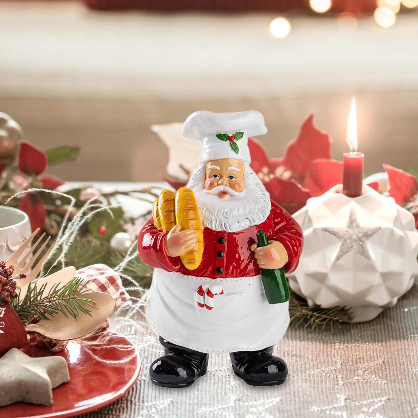 Статуэтка Шеф-повара Санта-Клауса Рождественский Декор Смола Декоративная Фигурка Скульптура для Праздничной Полки Holding Bread
Статуэтка Шеф-повара Санта-Клауса Рождественский Декор Смола Декоративная Фигурка Скульптура для Праздничной Полки Holding Bread