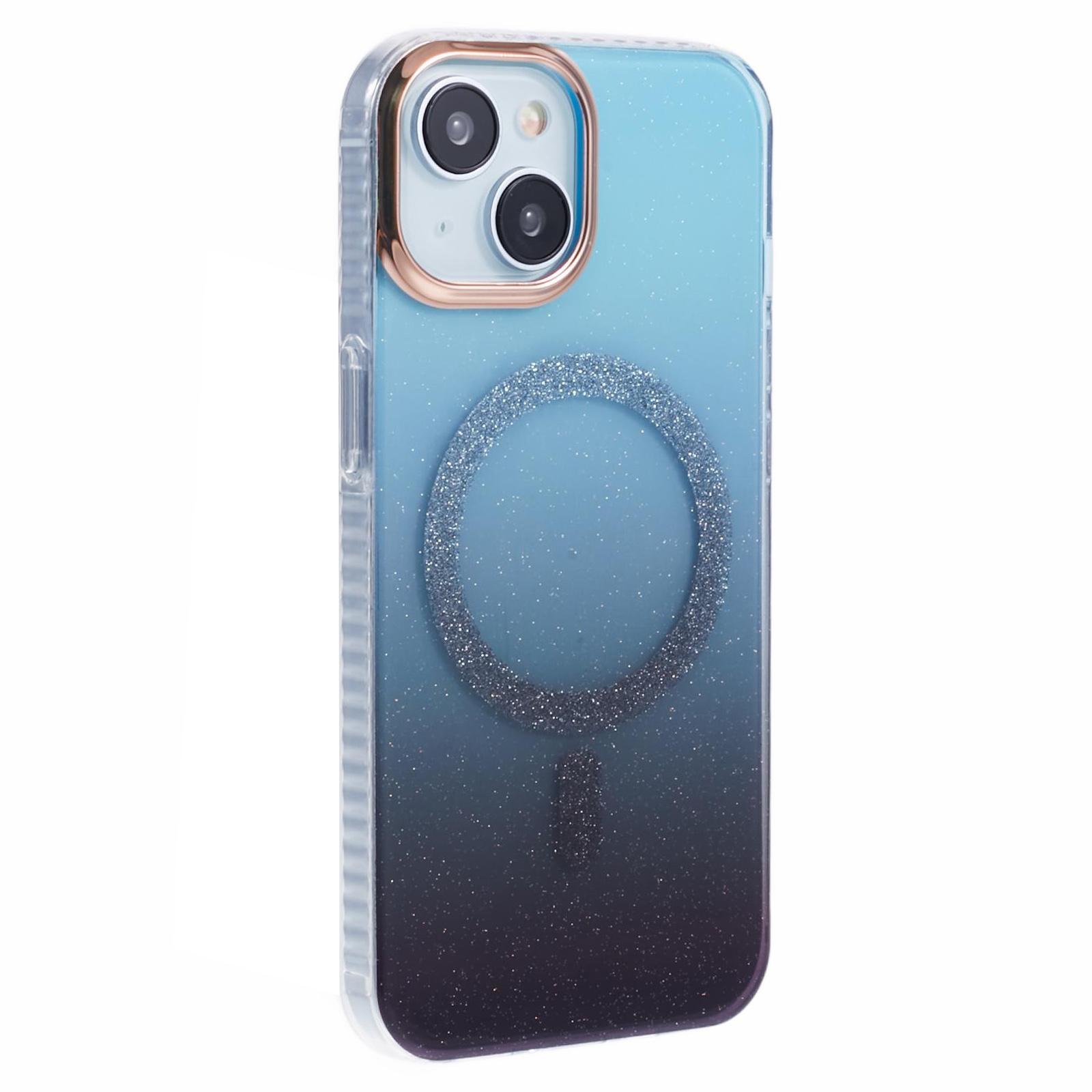 For iPhone 13 6.1 inch Case Glitter Gradient Big Rear Lens Hole Cover Compatible with MagSafe Blue
For iPhone 13 6.1 inch Case Glitter Gradient Big Rear Lens Hole Cover Compatible with MagSafe Blue