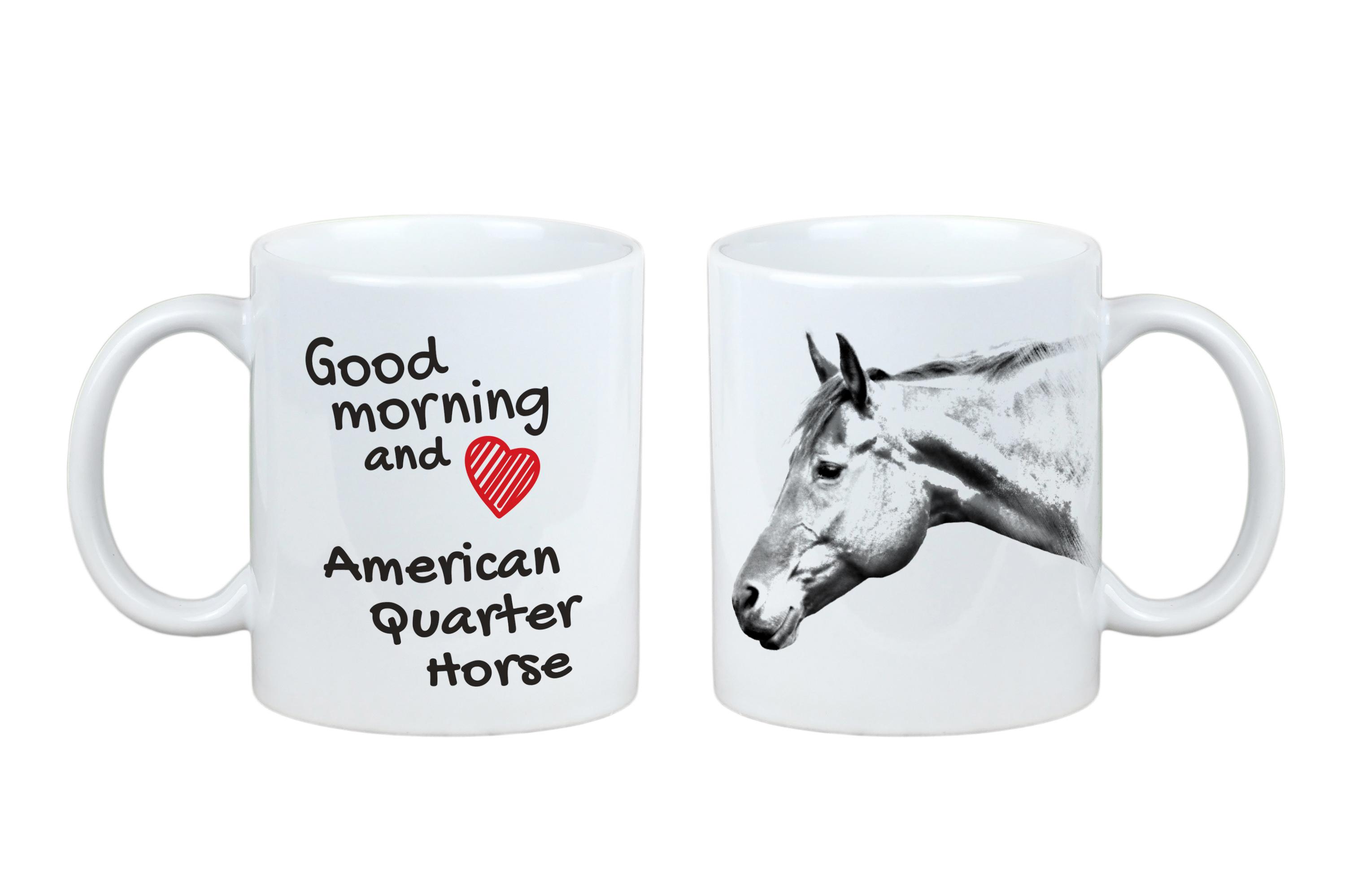American Quarter Horse - mug with a horse, personalized mug with a print, a classic gift for everyone from the Art-Dog brand білий
American Quarter Horse - mug with a horse, personalized mug with a print, a classic gift for everyone from the Art-Dog brand білий