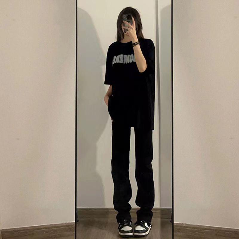 Women s European American Style High-Waist Slim Straight-Leg Jeans for Autumn/Winter XL чорний
Women s European American Style High-Waist Slim Straight-Leg Jeans for Autumn/Winter XL чорний